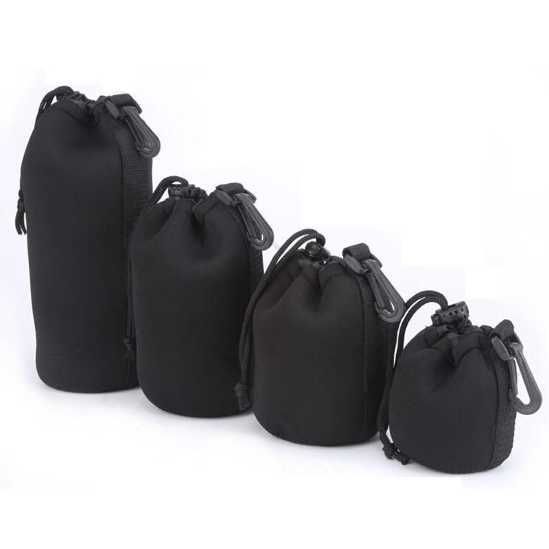 Jual Tas Lensa 4pcs Fix Standart ZOOM TELE Pouch Soft Case Lens Bag ...