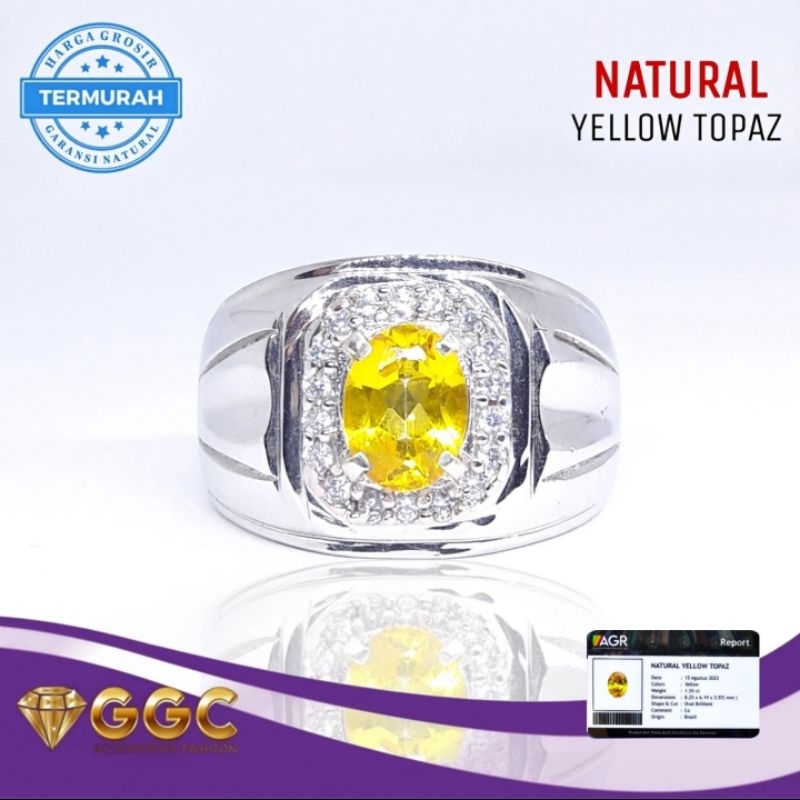 Jual batu topaz kuning Harga Terbaik & Termurah Juli 2026 | Shopee ...