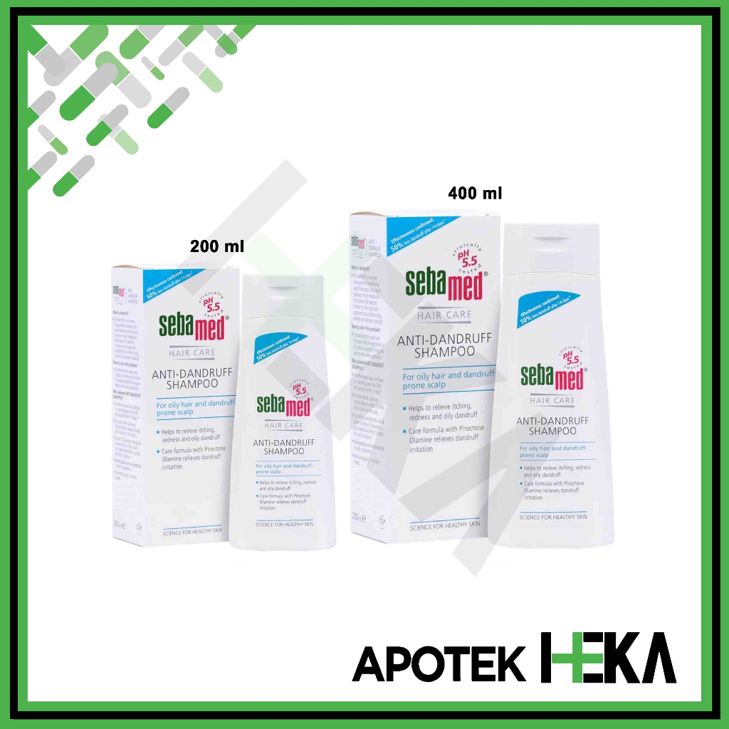 Jual Sebamed Shampoo Anti Dandruff - Sampo Anti Ketombe (BANDUNG