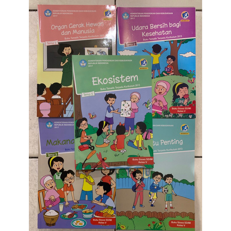 Jual Buku tematik kelas 5 SD | Shopee Indonesia