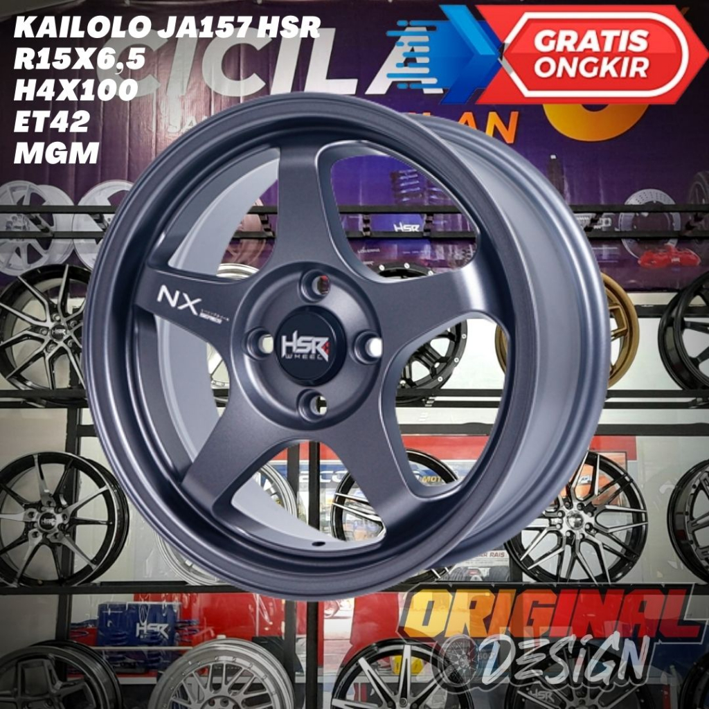 Jual Velg Mobil Aerio , Celerio , Ciaz , Baleno , HSR Kailolo Ring 15 ...