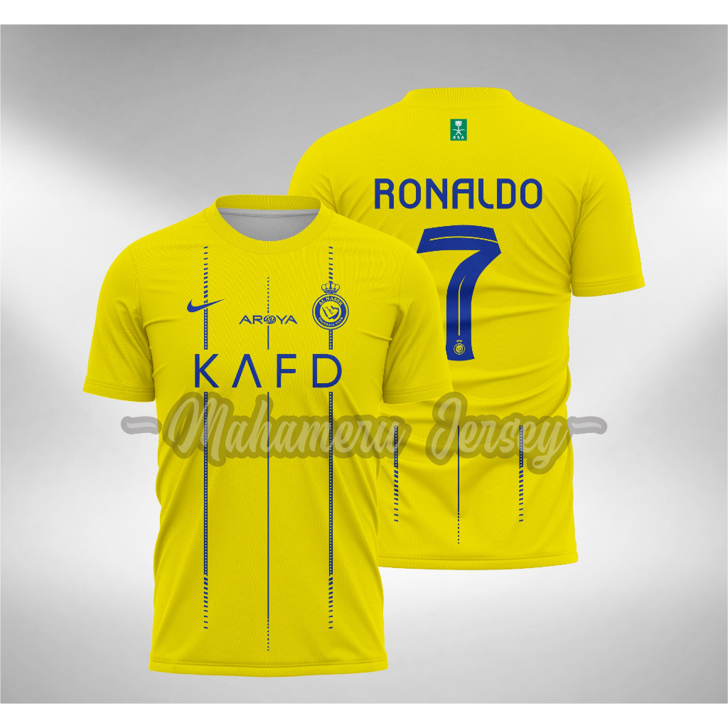 Jual Jersey Al Nassr Home 2023 2024 Ronaldo Shopee Indonesia