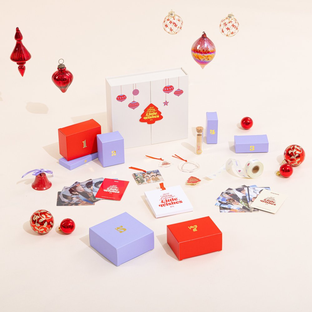 Jual OFFICIAL BTS Little Wishes 2021 Holiday Collection