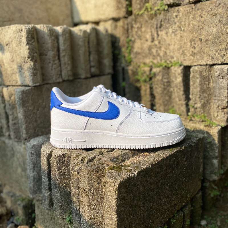 NIKE AIR FORCE LOW WHITE ROYAL BLUE