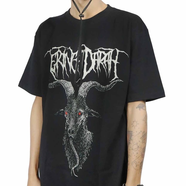 Jual Original Keringat Darah Satanic Tshirt Shopee Indonesia 7338