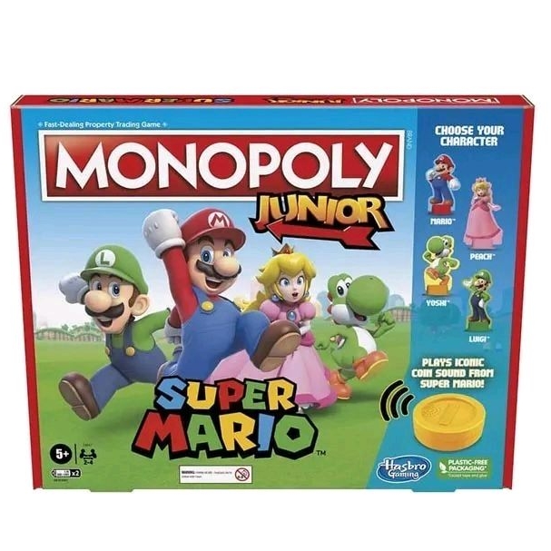 Jual Hasbro Games Monopoly JR Junior SUPER MARIO Edition | Shopee Indonesia