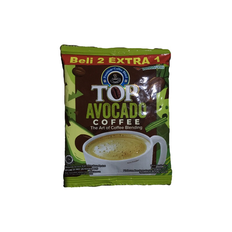 Jual kopi top avocado sachet renceng Shopee Indonesia