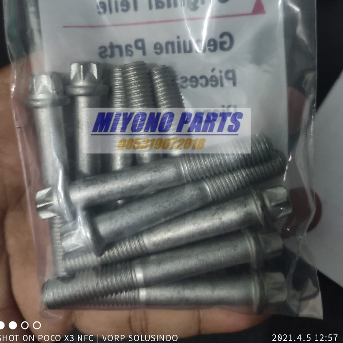 Jual Baut Injector Yoke Excavator Volvo EC210B 20799719 Shopee Indonesia