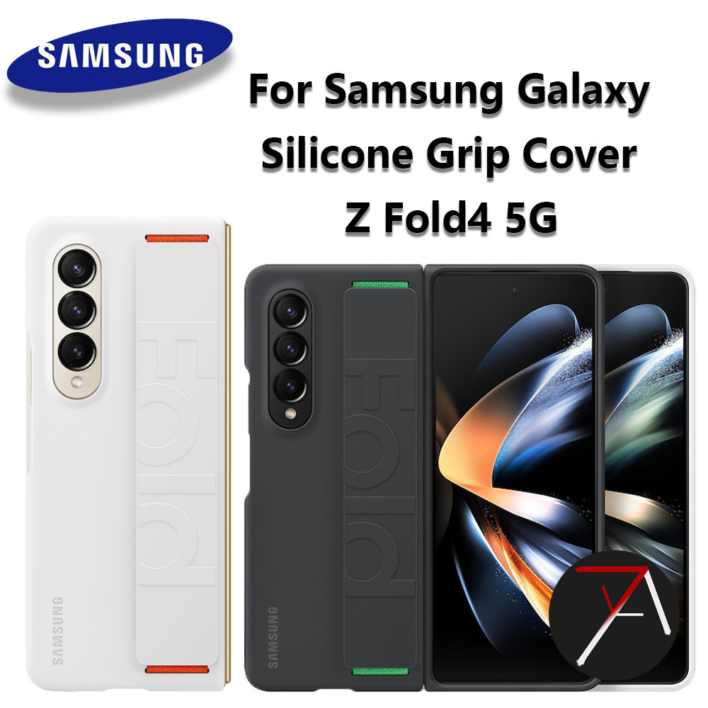 Samsung Galaxy Z Fold Fold4 5G Silicone Grip Full Cover Soft Case  Softcase Silikon Casing Original - Main Image