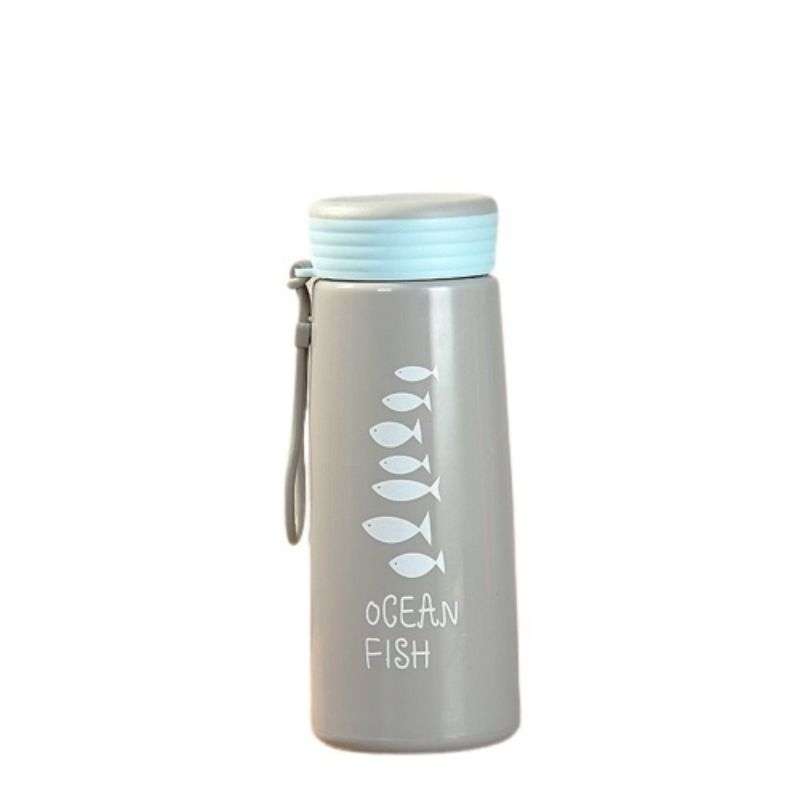 Jual Botol Minum Ocean Fish Botol Anti Tumpah portable bottle | Shopee ...