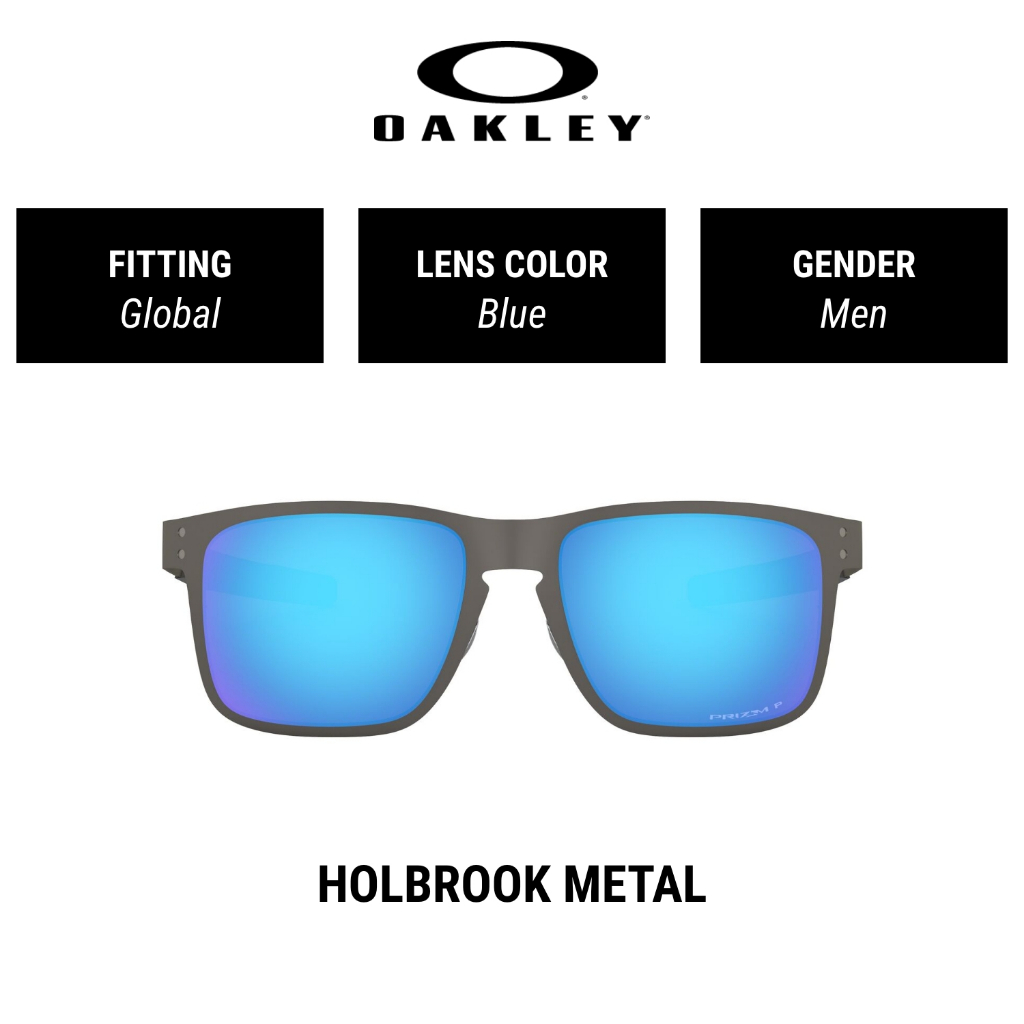 Jual OAKLEY Holbrook Metal Prizm Polarized OO4123 412307 Global