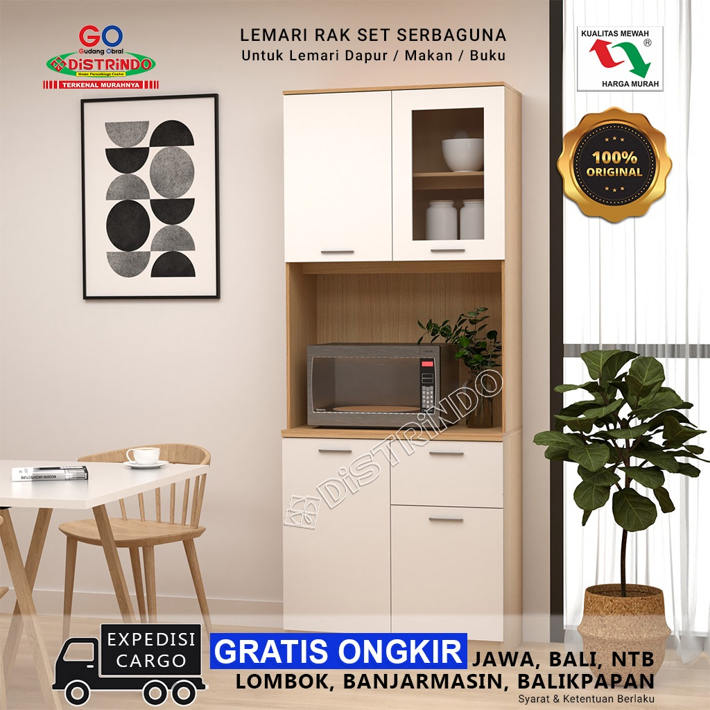 Jual Kitchen Set Minimalis/ Lemari Dapur / Kabinet Dapur Rak Set ...