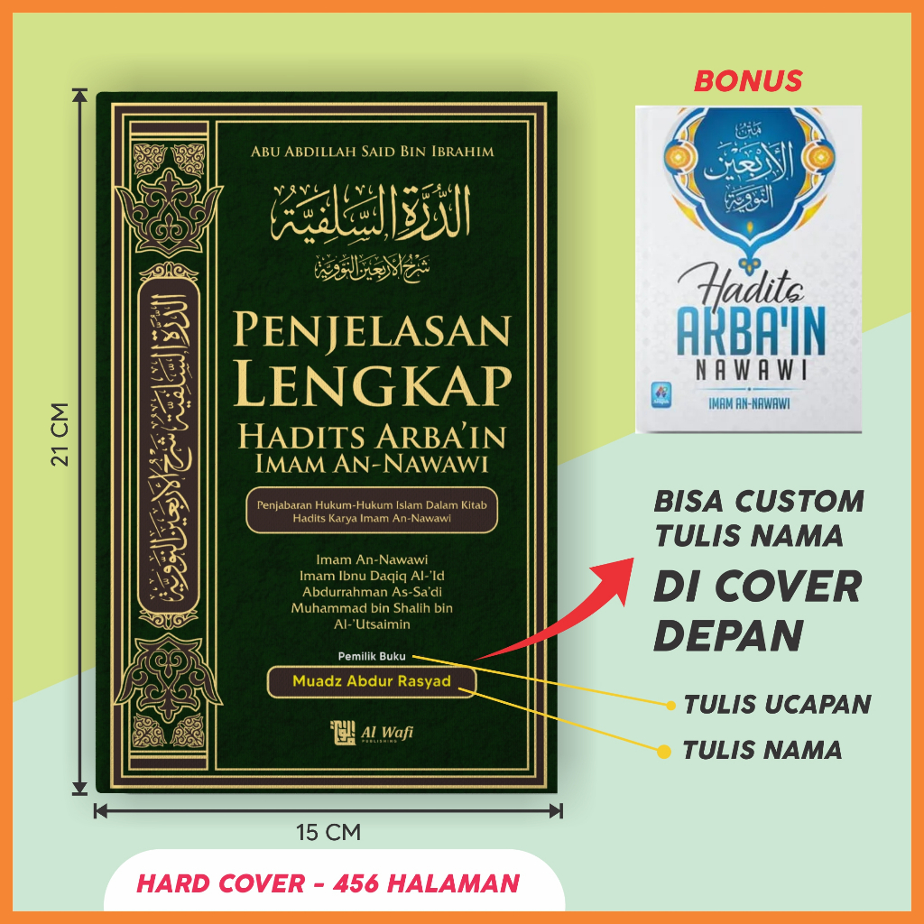 Jual Original Syarah Hadits Arbain An Nawawi Lengkap By Imam An Hot