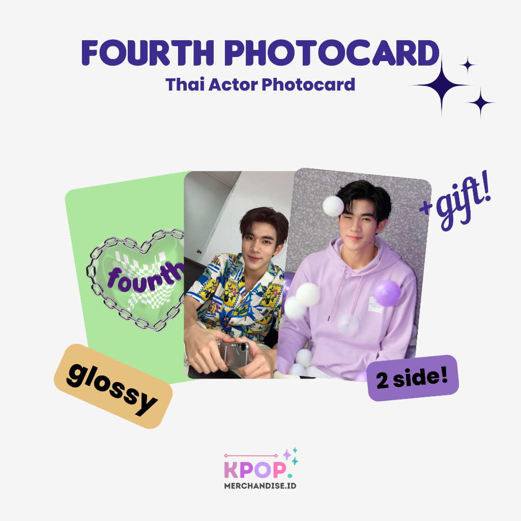 Jual Fourth Nattawat Photocard Color Thai Actor Shopee Indonesia