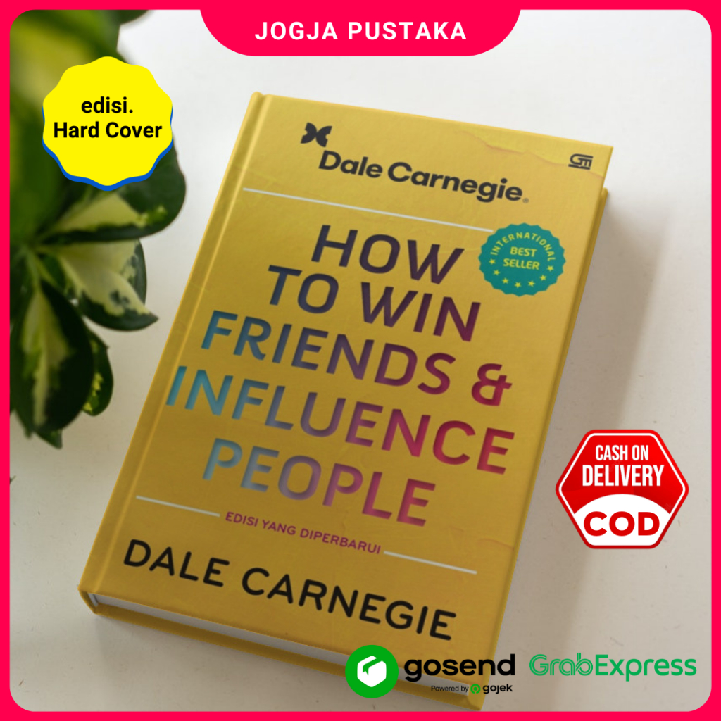 Jual Buku How To Win Friends And Influence People Edisi Yang Diperbarui Edisi Hard Cover