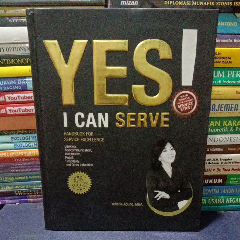 Jual Buku Original YES ICAN SERVE HANDBOOK FOR SERVICE EXCELLENCE