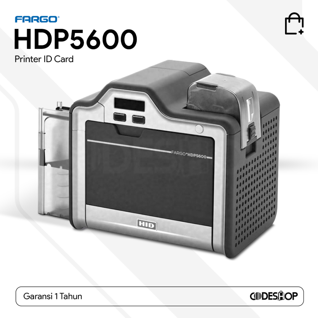Jual Printer Cetak Kartu ID Card Fargo HDP5600 600dpi Satu Sisi USB ...
