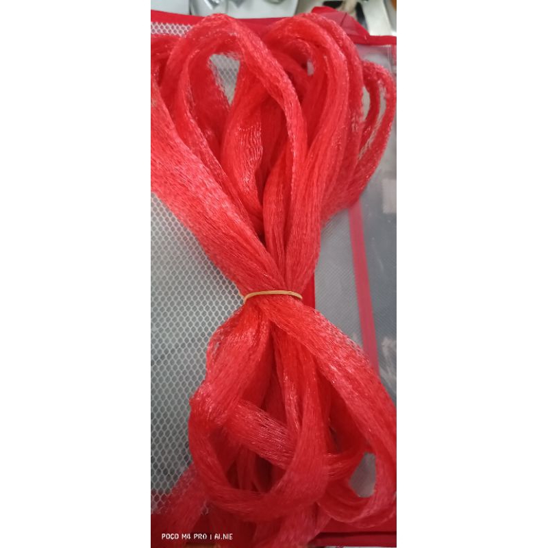 Jual Jaring buah Polynet 20Meter warna merah | Shopee Indonesia