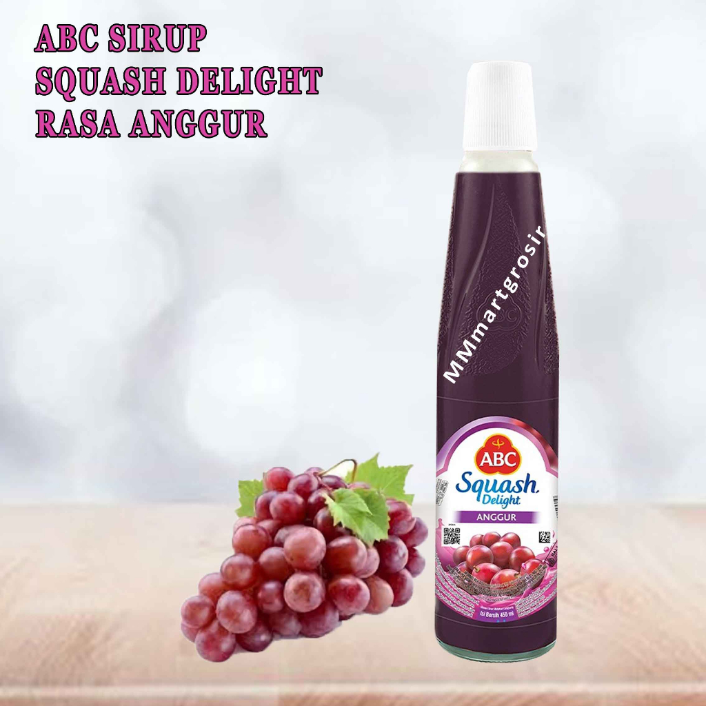 Jual Abc Squash Delight Minuman Sirup Rasa Anggur Sirup 450ml Shopee Indonesia 9255