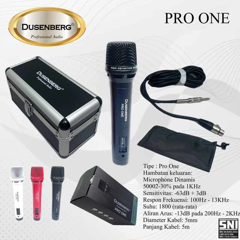 Jual Mic Kabel Dusenberg Pro One Original Dusen Berg Pro One Shopee