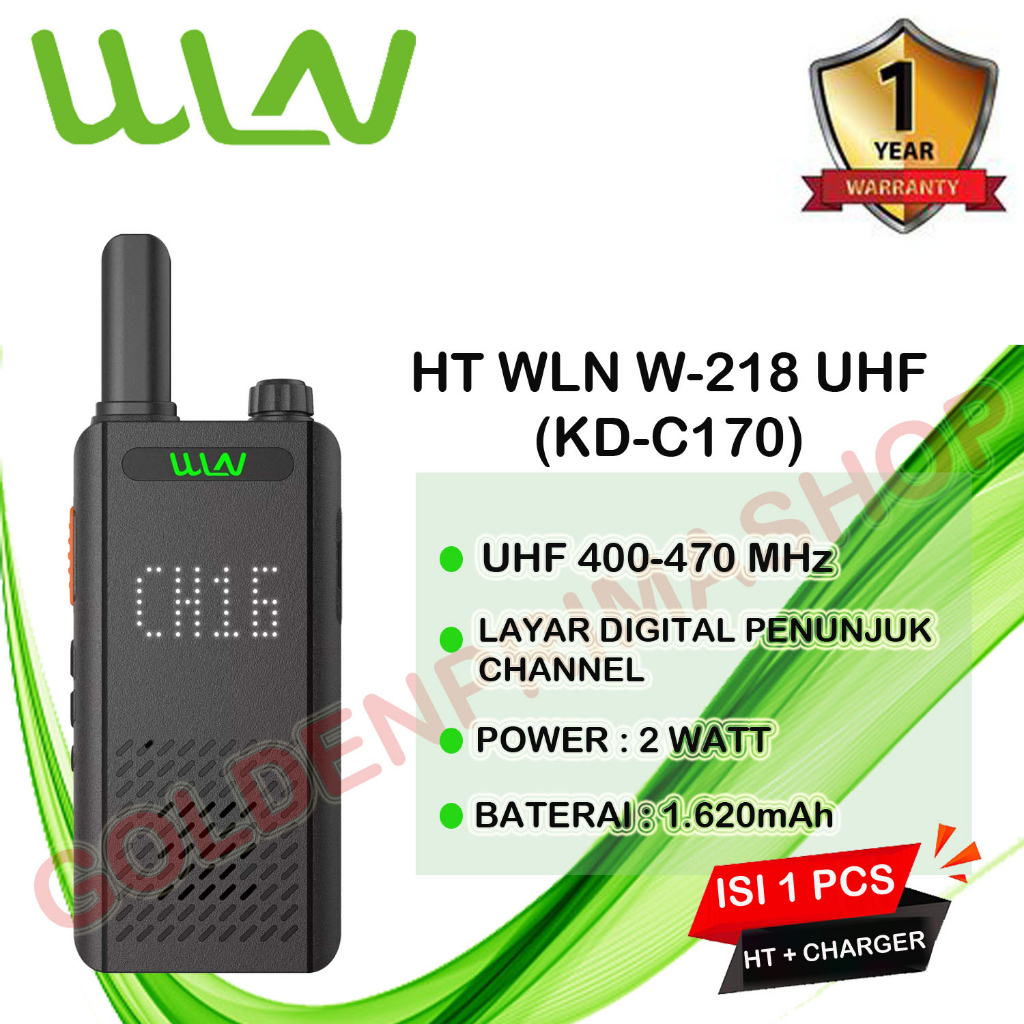 Jual Ht Winlan Wln W Hitam Kd C Uhf Isi Pcs Shopee Indonesia