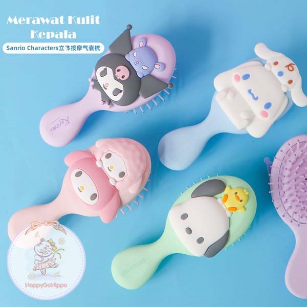 Jual Miniso X Sanrio Sisir Rambut Super Lucu Sisir Rambut Karakter Sanrio My Melody Cinamoroll