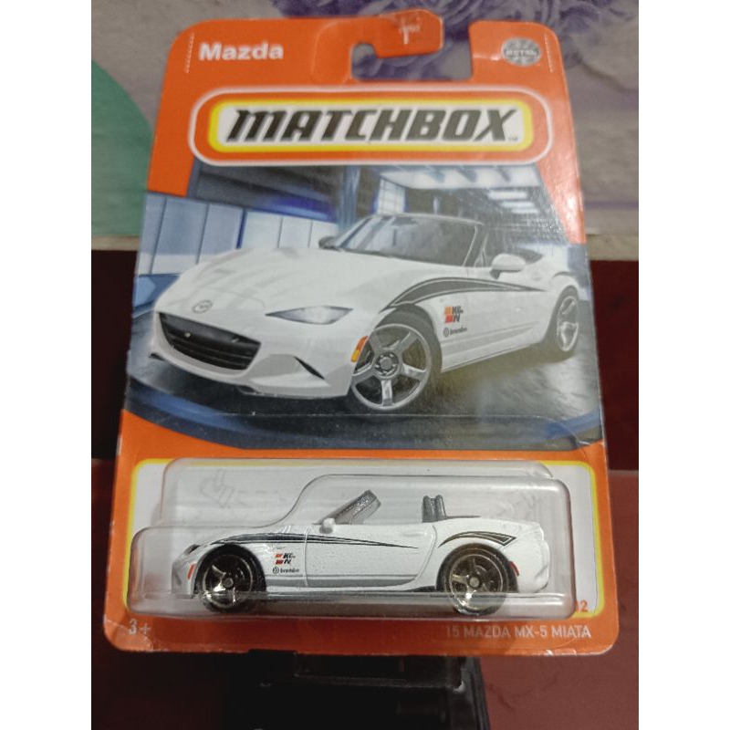 Matchbox Mazda MX-5 Miata – Superfast Lesney – Cabriolet 1/64 – K&N Brembo – Mattel 2022