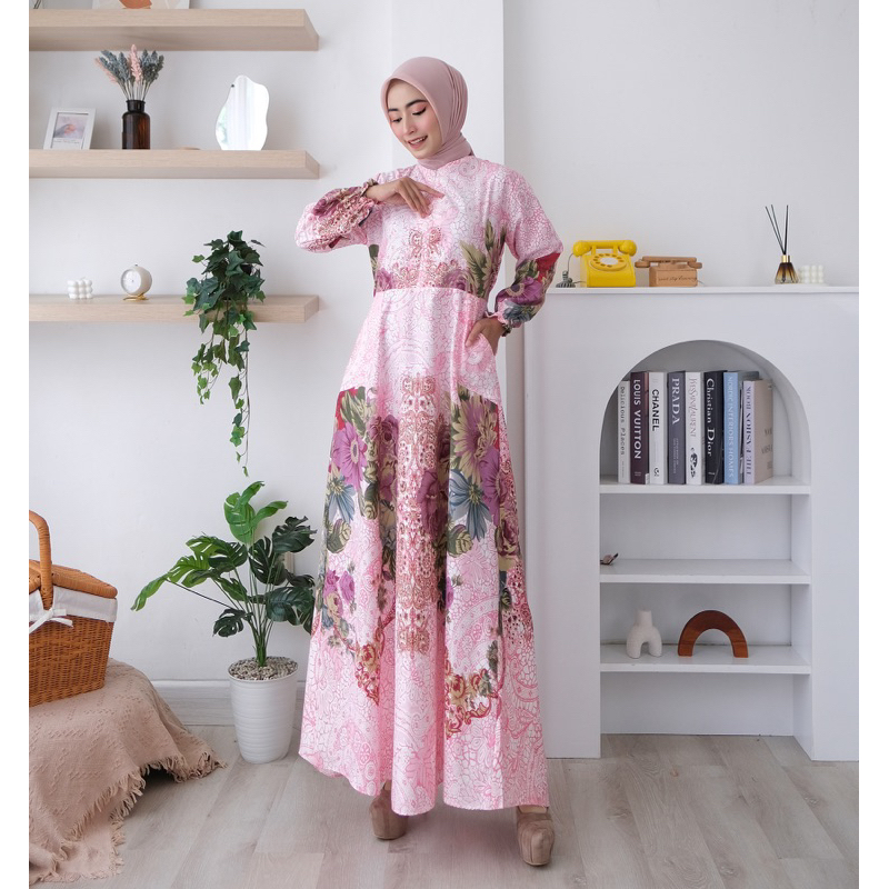 Jual ABA agen baju official GAMIS JAMILLAH ( DAPAT BAJU AJA ) gamis