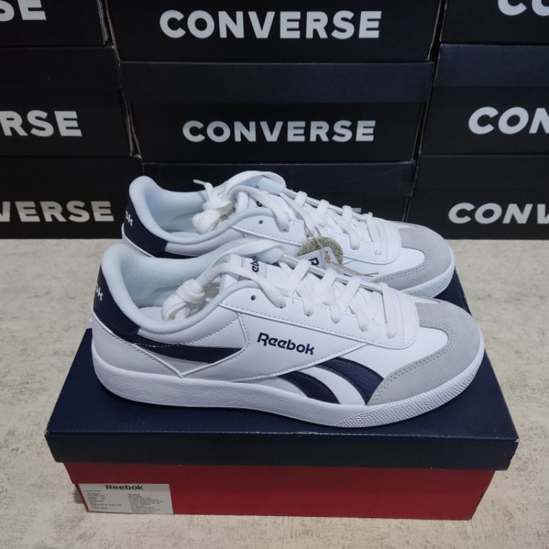 Jual Reebok Smash Edge S Men's - White/Royal Blue | Shopee Indonesia