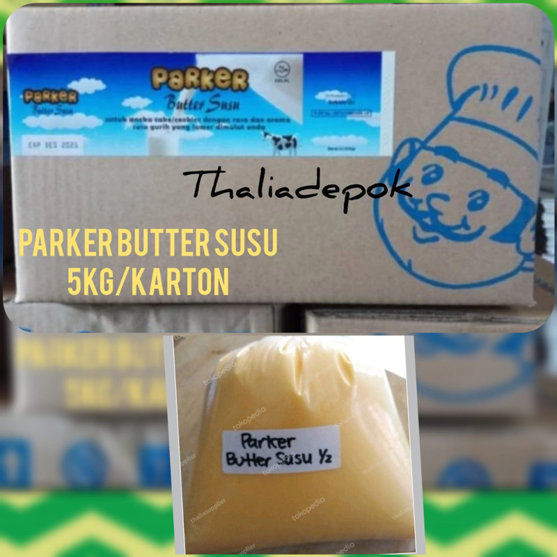 Jual PARKER BUTTER SUSU ECER 500gr Mentega mix dengan aroma susu untuk ...
