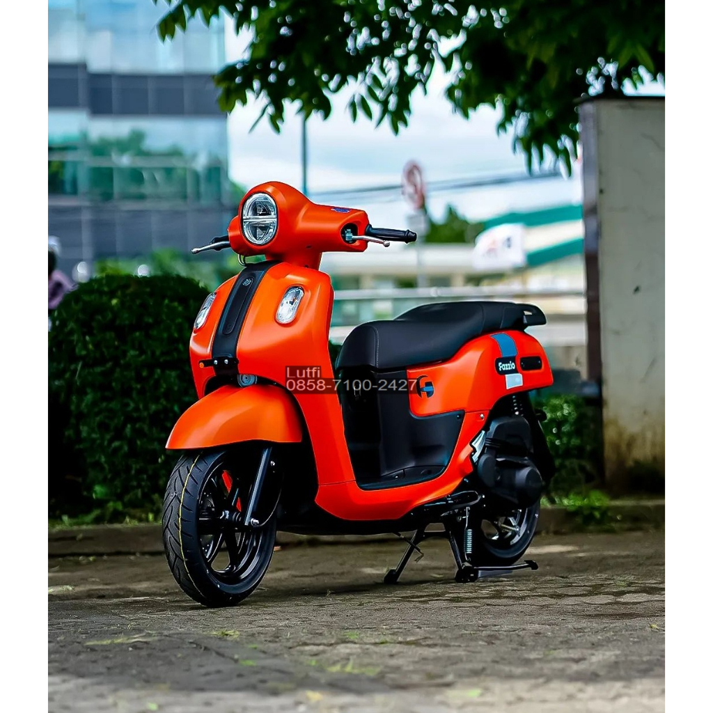 Jual Fazzio 2023 Oren / Motor Fazzio Neo Orange / Fazzio Neo Orange