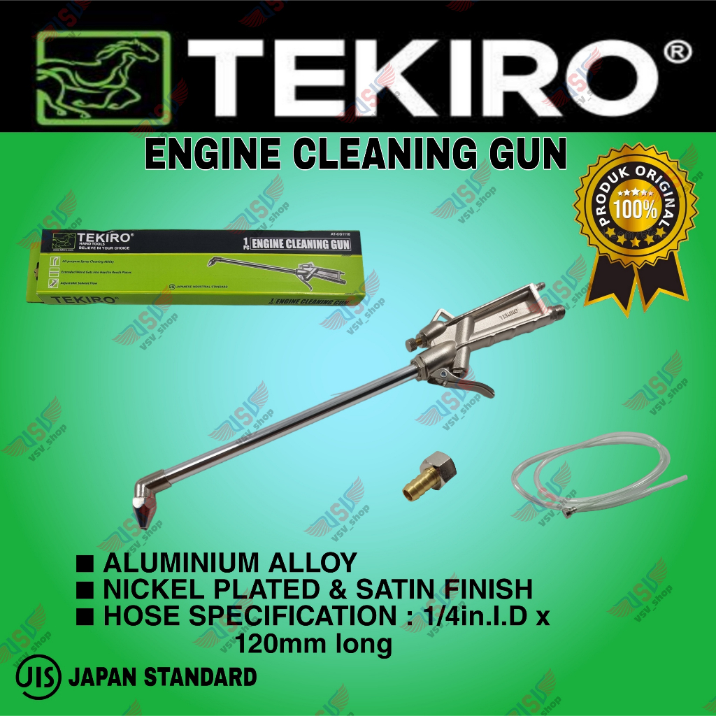 Jual TEKIRO Engine Cleaning Gun Pembersih Mesin Dengan Kompresor Alat ...