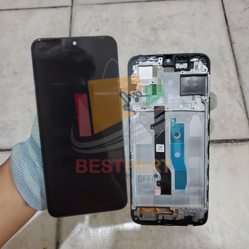 Jual LCD TOUCHSCREEN FULLSET + FRAME INFINIX NOTE 12 X670 ORIGINAL ...