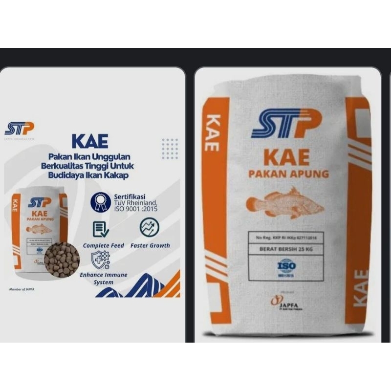 Jual Pakan Ikan Stp Kae Repack Kg Shopee Indonesia