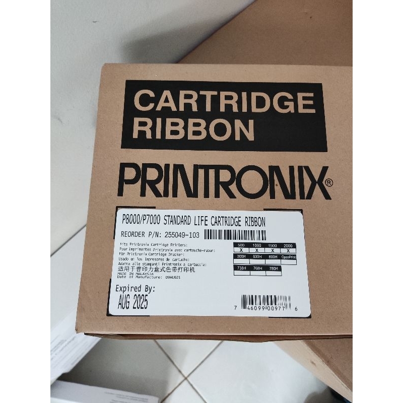 Jual PITA PRINTRONIX ORIGINAL P8000 P7000 N7000 RIBBON