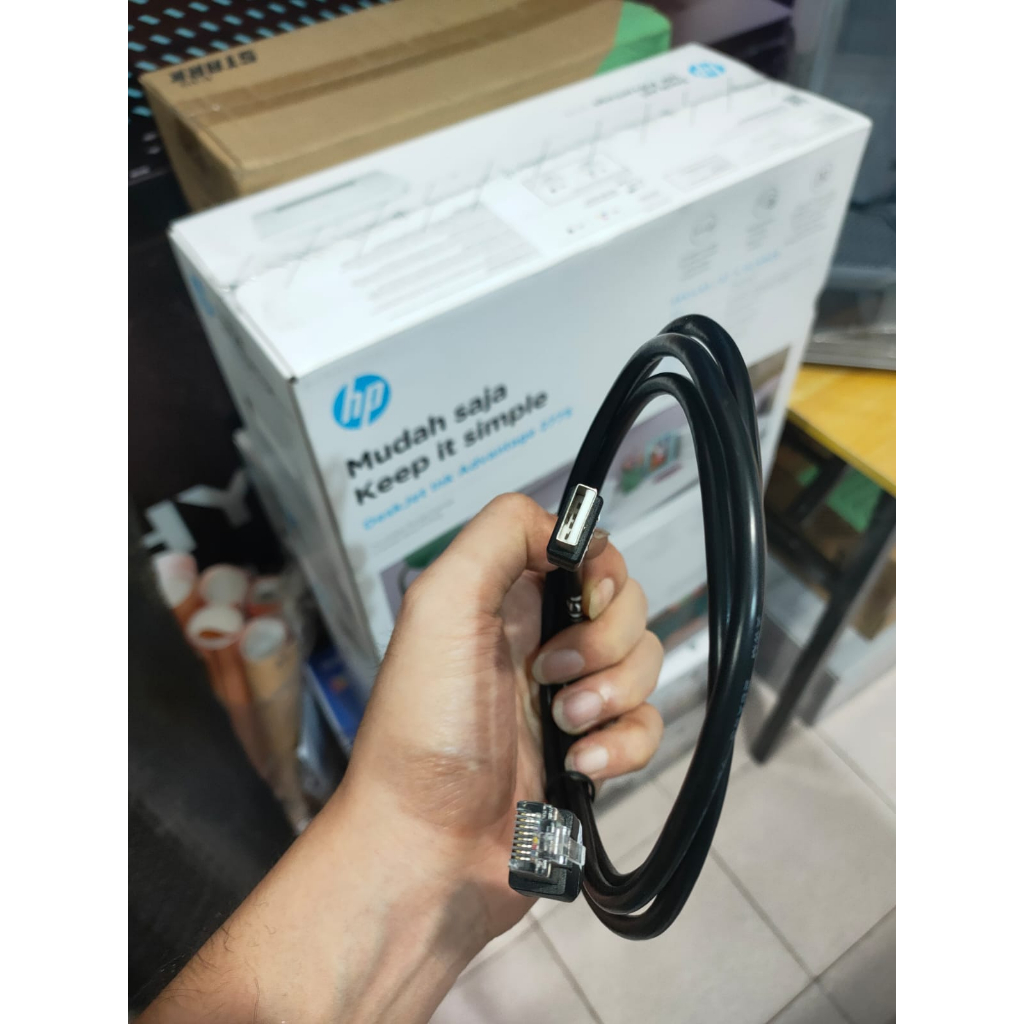 Jual CABLE CONSOLE USB TO RJ45 / KABEL BARCODE SCANNER | Shopee Indonesia
