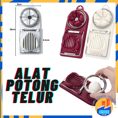 Jual Hc Alat Potong Telur Rebus In Pengiris Telur Bulat Pemotong