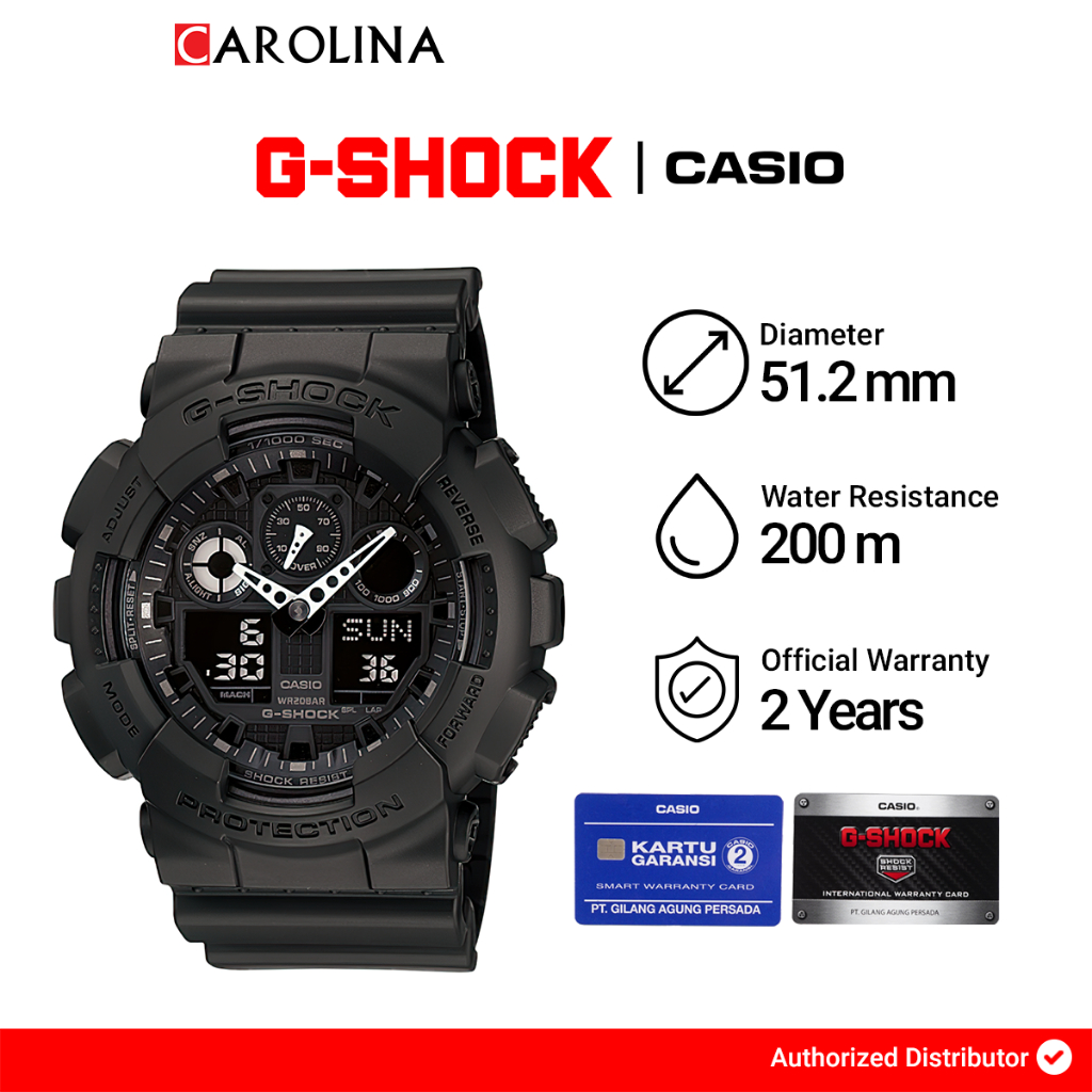 harga g shock ga 100 original