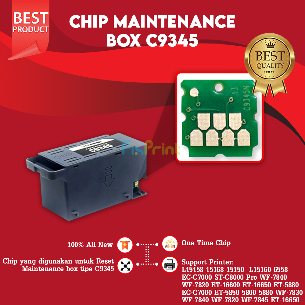 Jual Chip Maintenance Box C9345 C12c934591 Pxmb9 Epson L15150 L15160 M15140 Shopee Indonesia 2532