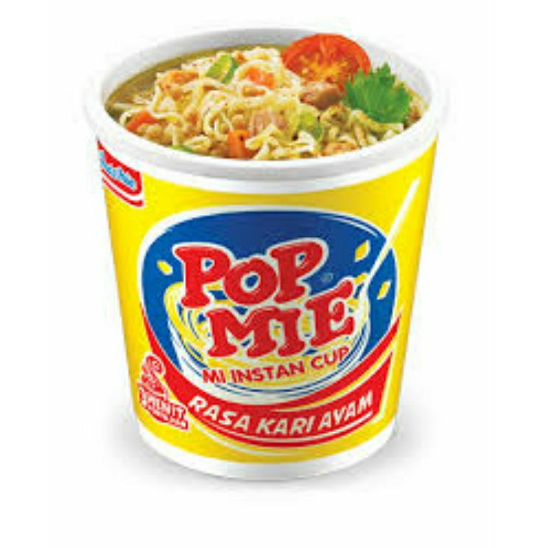 Jual Pop Mie Kari Ayam 75 Gr Shopee Indonesia