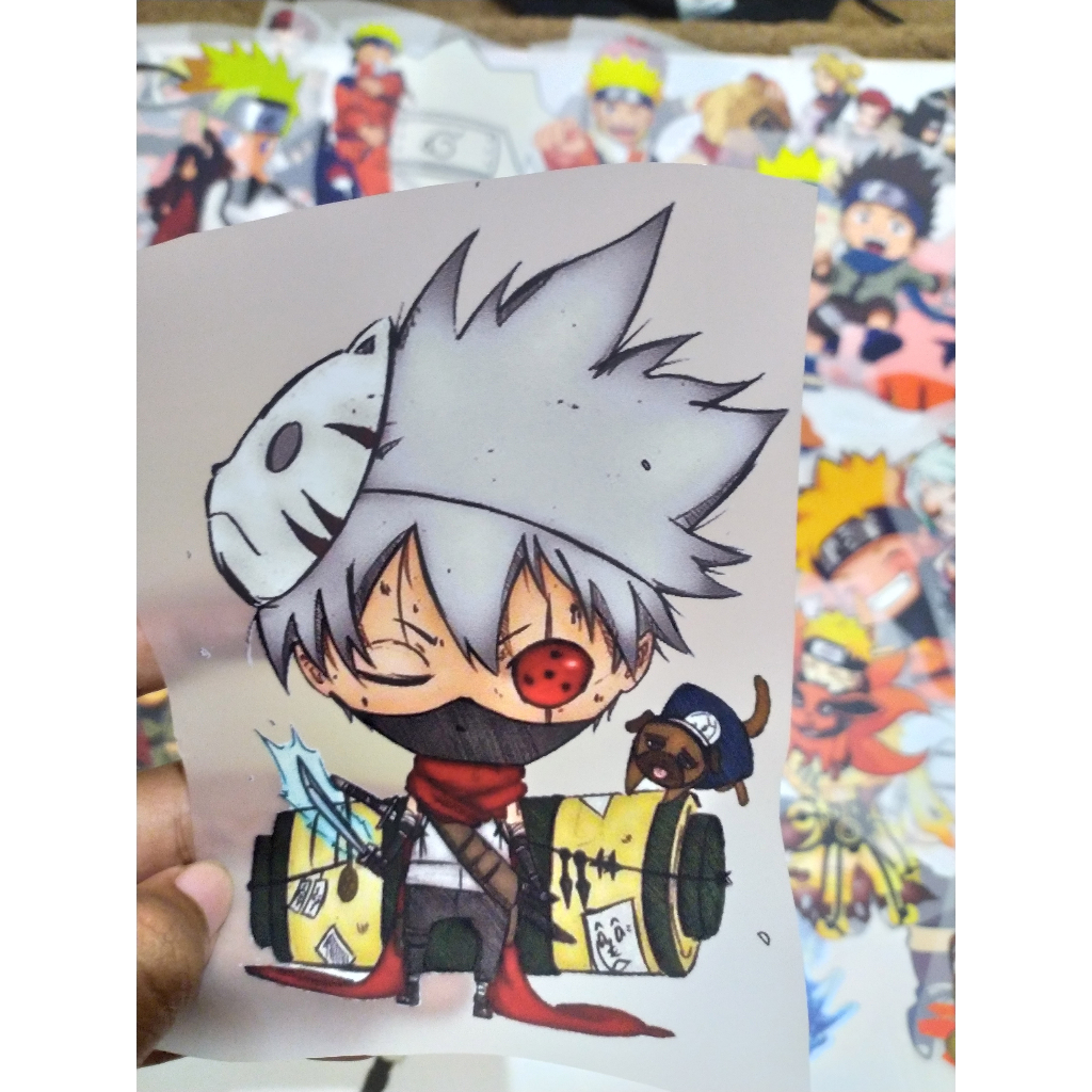 Jual STICKER SABLON SETRIKA DTF NARUTO UZUMAKI UNTUK KAOS TOTEBAG TOPI ...