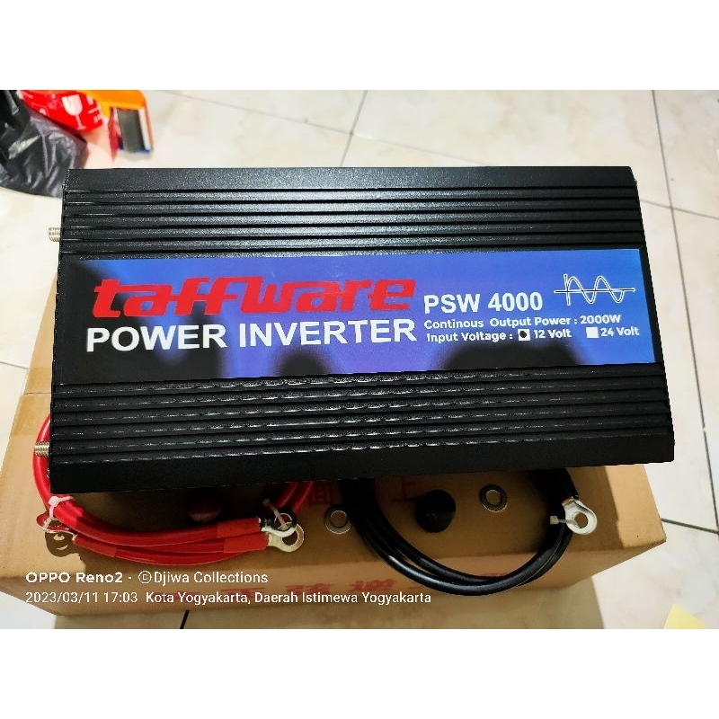 Jual TAFFWARE Power Inverter Pure Sine Wave PSW 4000W, PSW 3000W, COCOK