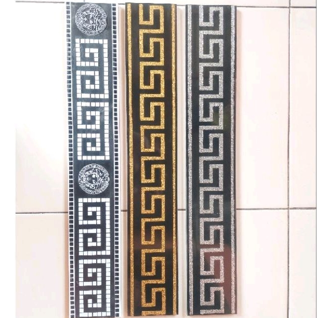Jual List plin granit keramik dinding 10x60cm | Shopee Indonesia