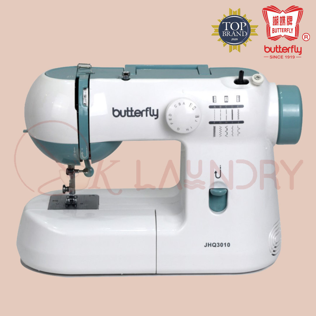 Jual Mesin Jahit Mini 10 Pola Portable BUTTERFLY JHQ3010 JHQ 3010 JHQ ...