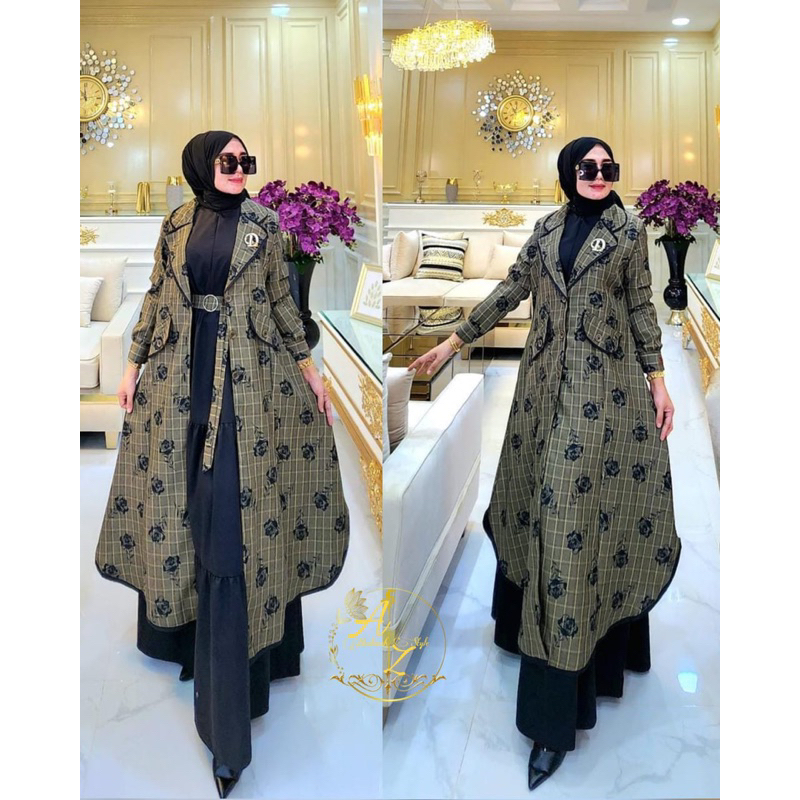 Jual Gamis Outer original by aairiz - 2in1 | Shopee Indonesia