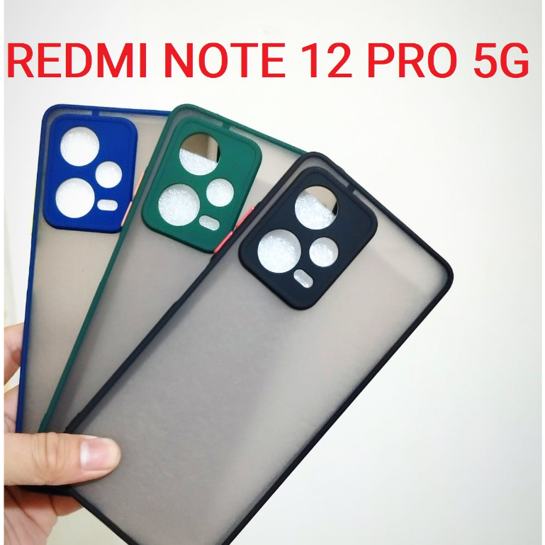 Jual Xiaomi Redmi 12 Pro 5g Case Softcase Transculent Matte Camera Protection Case Casing Hp 9367