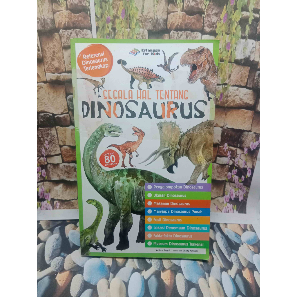 Jual BUKU REFERENSI DINOSAURUS TERLENGKAP SEGALA HAL TENTANG DINOSAURUS ...