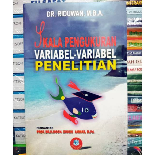 Jual Skala Pengukuran Variabel Variabel Penelitian Penulis Drs Riduwan Shopee Indonesia