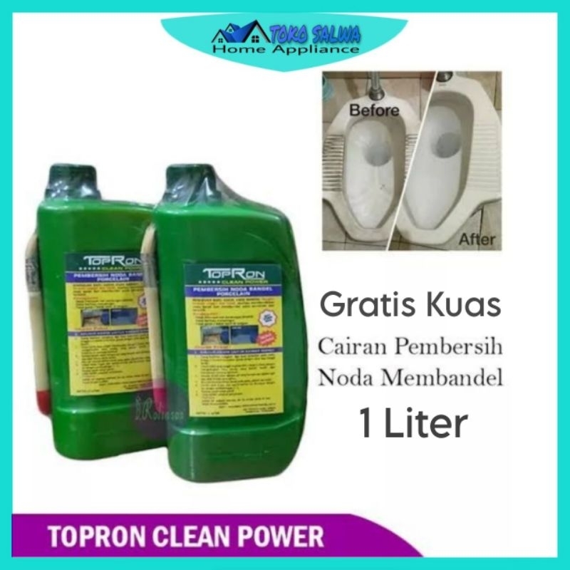 Jual Topron Power Clean Pembersih Kerak Keramik Original 1l Shopee