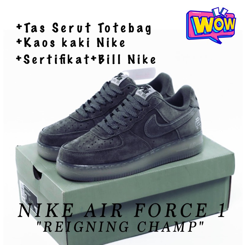 grey reflective air force 1